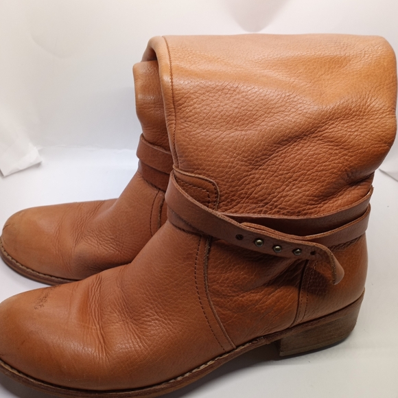 Lands' End Women's Cognac Riding Shoes - Picture 5 of 16